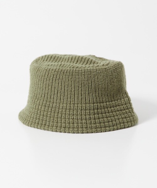 SENSE OF PLACE by URBAN RESEARCH（センスオブプレイスバイアーバンリサーチ）の「ニットバケットハット（ハット・メンズ・BLACK/GRAY/KHAKI・one）」の14枚目の写真