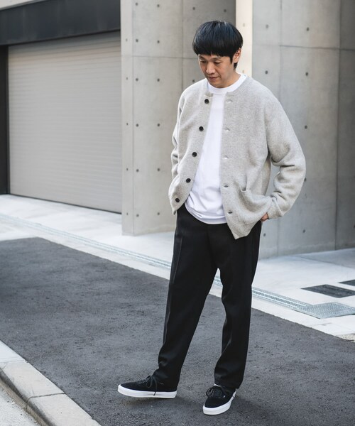 URBAN RESEARCH DOORS（アーバンリサーチドアーズ）の「ウールライクテーパードトラウザー（その他パンツ・メンズ・GREIGE/BROWN/BLACK・S/M/L）」の9枚目の写真