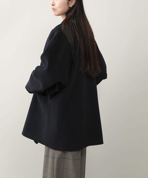 URBAN RESEARCH ROSSO(アーバンリサーチロッソ)の「『一部別注カラー』YENN DOUBLE FACE PEA COAT(その他アウター・レディース・別注DNAVY/BROWN/CHARCOAL・FREE)」の19枚目の写真