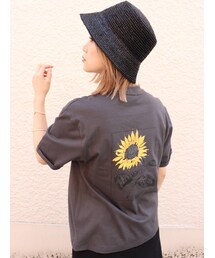 MURUA | 【MURUA×山代エンナ】サンフラワーTシャツ(Tシャツ/カットソー)