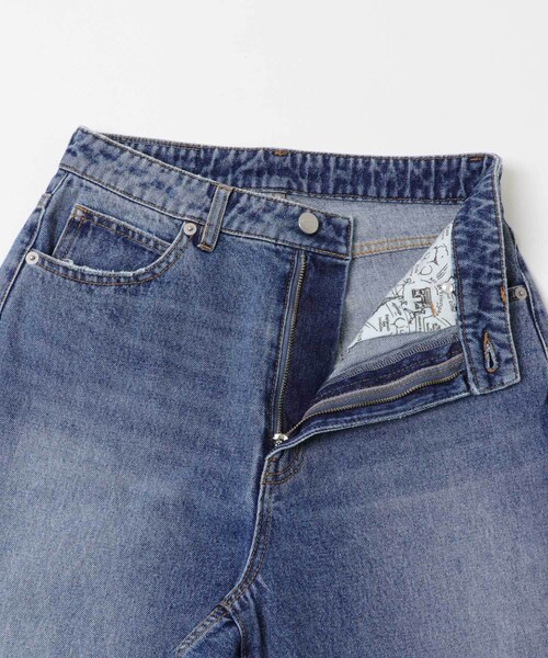 URBAN RESEARCH（アーバンリサーチ）の「『別注』PICCADILLY×URBAN RESEARCH　デニムストレートパンツ（デニムパンツ・レディース・LT GRAY/LT INDIGO・36/38/40）」の9枚目の写真