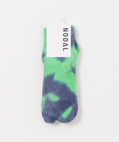 EKAL（エカル）の「NODAL　TIE DYE SOCKS（その他アンダーウェア/インナー・メンズ・SODA KHGRY/OR PINK/PPL YEL/NVY GRN/PNK NVY/YEL CCL/BLU NVY/L GRY CCL/CML CREAM/ORG BLU/L GRY GRN/L BLU RED・One）」の22枚目の写真
