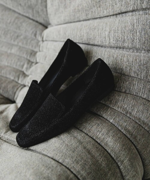 RODE SKO（ロデスコ）の「『MADE IN JAPAN』スクエアトゥローファー（ローファー・レディース・SILVER/BLACK/BROWN/LEOPARD・36/37/38）」の20枚目の写真