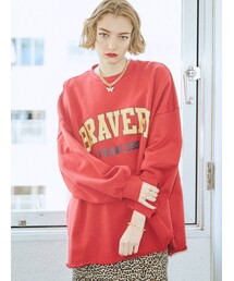 jouetie | BRAVERYロゴプルオーバー(スウェット)