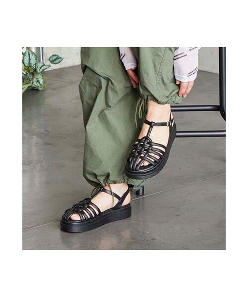 noyau(ノヤウ)の「ノヤウ noyau ナローストラップグルカサンダル (サンダル・レディース・BL/GR/IV・S/22.5cm/M/23.5cm/L/24.5cm/LL/25cm)」の10枚目の写真