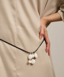 ADAM ET ROPE' | 【Sapir Bachar(サピアバシャール)】CARVED CORAL BELT(ベルト)