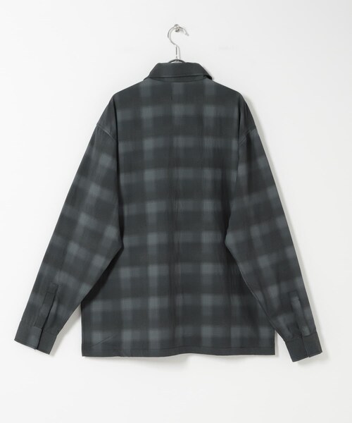 URBAN RESEARCH（アーバンリサーチ）の「CITY COUNTRY CITY　TASLAN NYLON CHECK SHIRT（シャツ/ブラウス・メンズ・BLACK/RED・L/XL）」の7枚目の写真