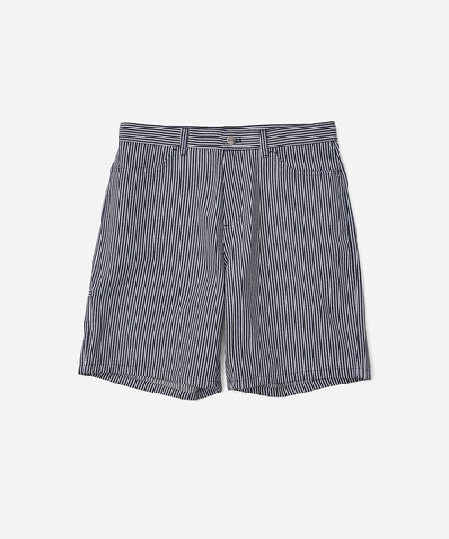 Striped Cotton Twill Carpenter Short 【公式通販】