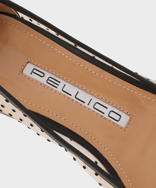 ROPE'（ロペ）の「【PELLICO（ペリーコ）】MESH FLAT SHOES｜パンプス（パンプス・レディース・ホワイト/ピンク・36/37）」の9枚目の写真