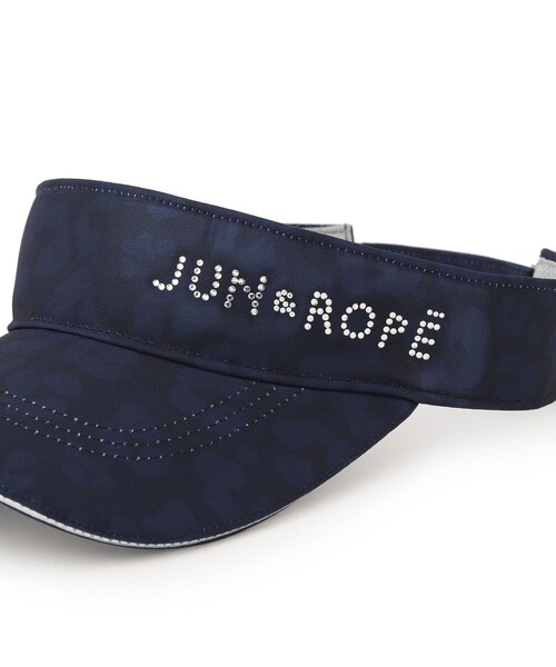 ROPE'（ロペ）の「アニマル柄ラインストーンバイザー（サンバイザー・レディース・グレー/ネイビー/ピンク・F）」の19枚目の写真