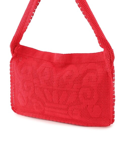 ADAM ET ROPE'(アダムエロペ)の「【Nananita(ナナニータ)】FOUNTAIN CROCHET BAG(ハンドバッグ・レディース・レッド系・F)」の5枚目の写真