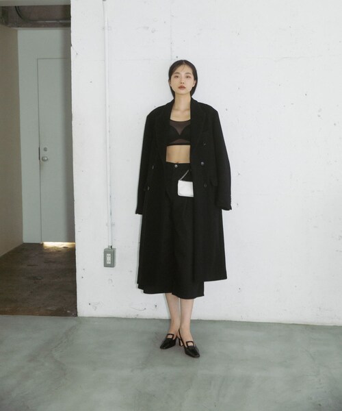 RODE SKO（ロデスコ）の「hun RODESKO　Dual pouch tote（トートバッグ・レディース・SHIRO/BLACK・-）」の10枚目の写真