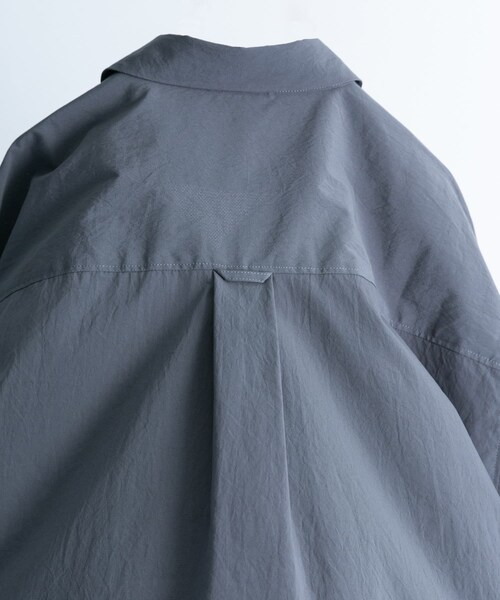 EKAL(エカル)の「『吸水速乾/通気性/軽量』DOT AIR HALF-SLEEVE SHIRTS(シャツ/ブラウス・メンズ・ブラック/グレー/ネイビー・M/L)」の19枚目の写真