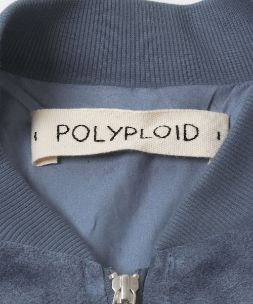 URBAN RESEARCH（アーバンリサーチ）の「POLYPLOID　BOMBER JACKET B（ブルゾン・メンズ・BLACK/BLUE CLAY・3/4）」の15枚目の写真