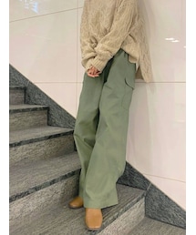 Ungrid | ミリタリールーズワイドパンツ(その他パンツ)