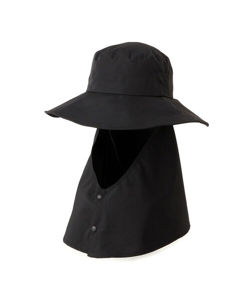 ADAM ET ROPE'（アダムエロペ）の「2WAYレイヤーハット / 撥水・UVケア・取り外し可（ハット・レディース・ブラック/ベージュ系・F）」の13枚目の写真