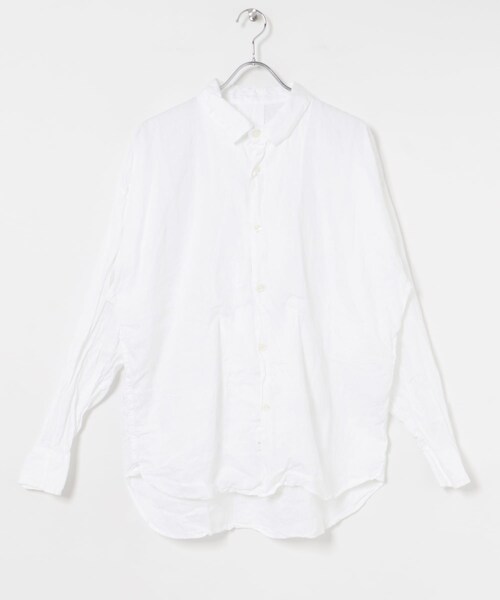 URBAN RESEARCH(アーバンリサーチ)の「Gurank Linen shirts(シャツ/ブラウス・メンズ・WHT/NVY・2/3)」の6枚目の写真