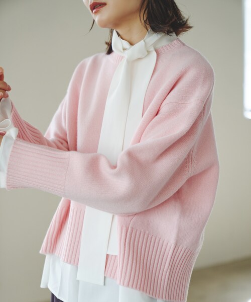 URBAN RESEARCH ROSSO（アーバンリサーチロッソ）の「ボウタイブラウス（シャツ/ブラウス・レディース・WHITE/NAVY・Free）」の3枚目の写真