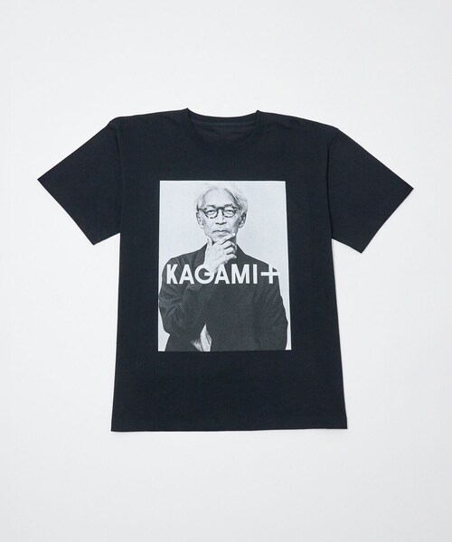 ADAM ET ROPE'(アダムエロペ)の「【KAGAMI+ Ryuichi Sakamoto × 10Culture / ADAM ET ROPE'】KAGAMI+ PHOTO TEE(Tシャツ/カットソー・レディース・ブラック/ブラック系/ホワイト/ホワイト系・L/M/XL)」の14枚目の写真