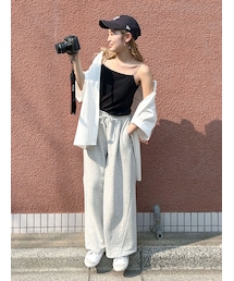 Ungrid | カーブシルエットスウェットパンツ(スウェットパンツ)