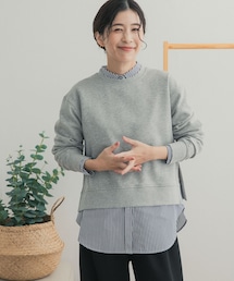 URBAN RESEARCH DOORS | 『UR TECH』サイドZIPスウェットプルオーバー(スウェット)