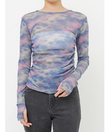 jouetie | ニュアンスパターンシアートップス(セットアップ)