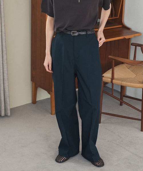 URBAN RESEARCH DOORS(アーバンリサーチドアーズ)の「ハイウエストストレッチチノパンツ(チノパンツ・レディース・BEIGE/NAVY・S/M)」の2枚目の写真