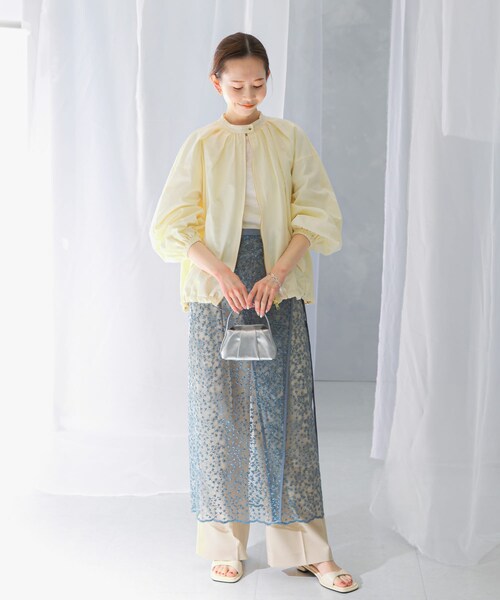 URBAN RESEARCH ROSSO（アーバンリサーチロッソ）の「ギャザーボリュームブルゾン（ブルゾン・レディース・L/KHAKI/OFF WHITE/BLACK・FREE）」の8枚目の写真