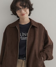 URBAN RESEARCH DOORS | スウェードライクブルゾン 26AW(ブルゾン)