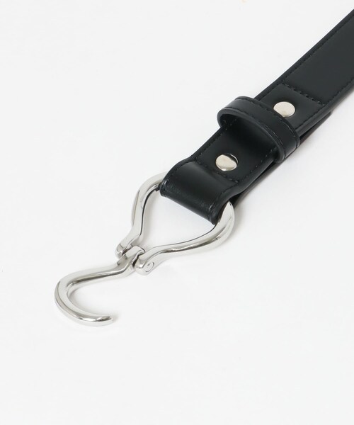 SENSE OF PLACE by URBAN RESEARCH（センスオブプレイスバイアーバンリサーチ）の「FLフックベルト30mm（ベルト・メンズ・BLK×BLK/BLK×SLV/BRN×SLV・one）」の6枚目の写真