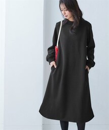 nissen | キルト風ロング丈ワンピース<大きいサイズ有>(ワンピース)