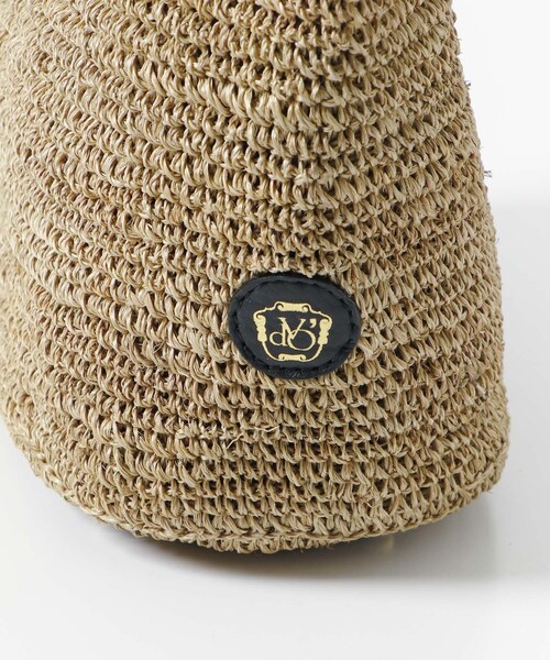 URBAN RESEARCH ROSSO（アーバンリサーチロッソ）の「VIOLAd’ORO　アバカワンショルダーバッグ（かごバッグ・レディース・W BROWN S/W BROWN B・-）」の9枚目の写真