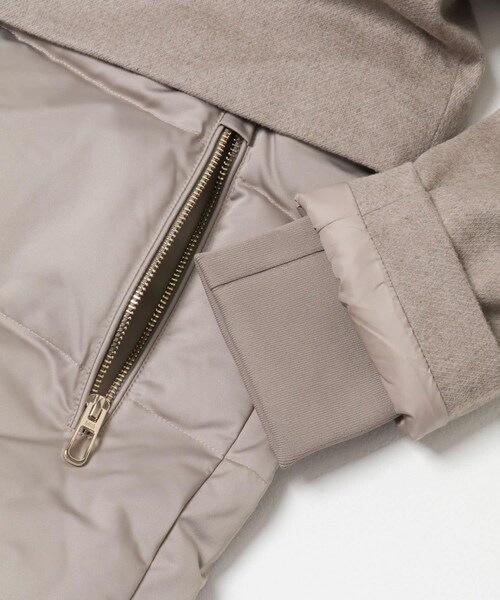 URBAN RESEARCH ROSSO（アーバンリサーチロッソ）の「DUNO　JULIA（その他アウター・レディース・901ブラック/129ベージュ・40/42/44）」の14枚目の写真