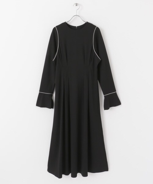 SENSE OF PLACE by URBAN RESEARCH（センスオブプレイスバイアーバンリサーチ）の「ウエストタックカットワンピース（ワンピース・レディース・BROWN/GREIGE/BLACK・one）」の13枚目の写真