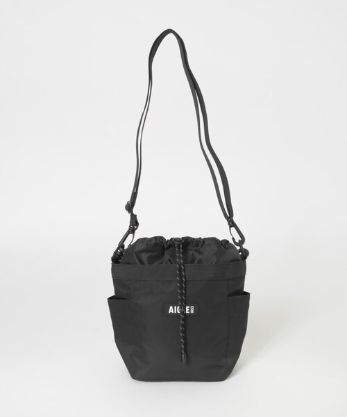 THE GOODLAND MARKET（ザグッドランドマーケット）の「AIGLE　ネイバーフッド ショルダーバッグ（ショルダーバッグ・レディース・NOIR/D.LILAS/ALOE・one）」の8枚目の写真