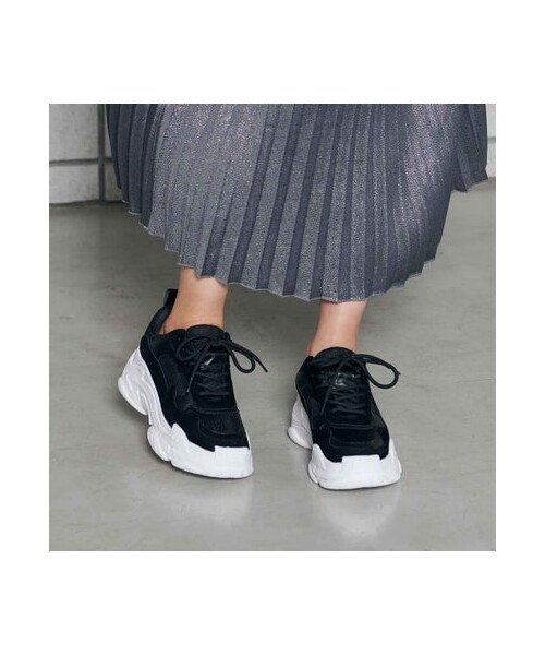 noyau(ノヤウ)の「ノヤウ noyau 厚底ダッドスニーカー (スニーカー・レディース・BL/IV/GYC・S/22.5cm/M/23.5cm/L/24.5cm/LL/25cm)」の9枚目の写真