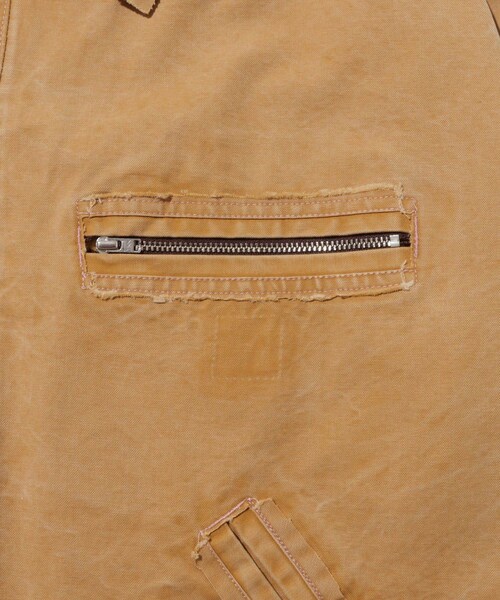 ADAM ET ROPE'（アダムエロペ）の「【CAMIEL FORTGENS/カミエル フォートヘンス】WORKER JACKET（その他アウター・メンズ・ベージュ・M/S）」の9枚目の写真