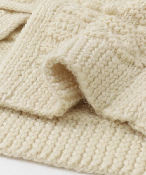 かぐれ（カグレ）の「ネパールハンドニットベスト（ベスト・レディース・IVORY・FREE）」の13枚目の写真
