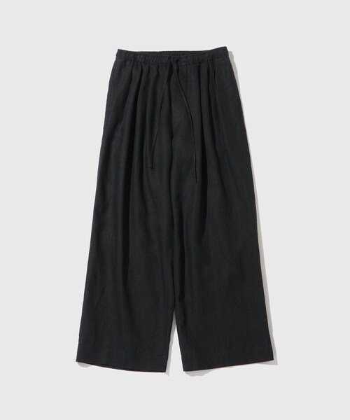 ADAM ET ROPE'（アダムエロペ）の「リネンイージーパンツ（その他パンツ・メンズ・ブラック/チャコール/ネイビー・L/M）」の7枚目の写真