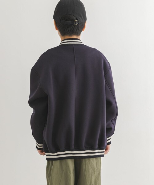 URBAN RESEARCH DOORS（アーバンリサーチドアーズ）の「『150サイズ』ダンボールニットスタジャン(KIDS)（ダウンジャケット/コート・キッズ・GRAY/NAVY・150(145-155)）」の14枚目の写真
