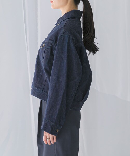 URBAN RESEARCH ROSSO（アーバンリサーチロッソ）の「『別注』Lee101×ROSSO　SHORT JACKET（デニムジャケット・レディース・ONE WASH/MEDIUMUSED・Short）」の15枚目の写真