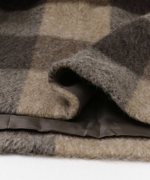 かぐれ（カグレ）の「Honnete　Shawl Collar Coat（テーラードジャケット・レディース・BrownCheck・one）」の20枚目の写真