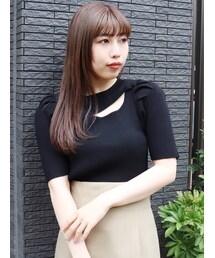 MURUA | タックパフスリーブニットトップス(ニット/セーター)