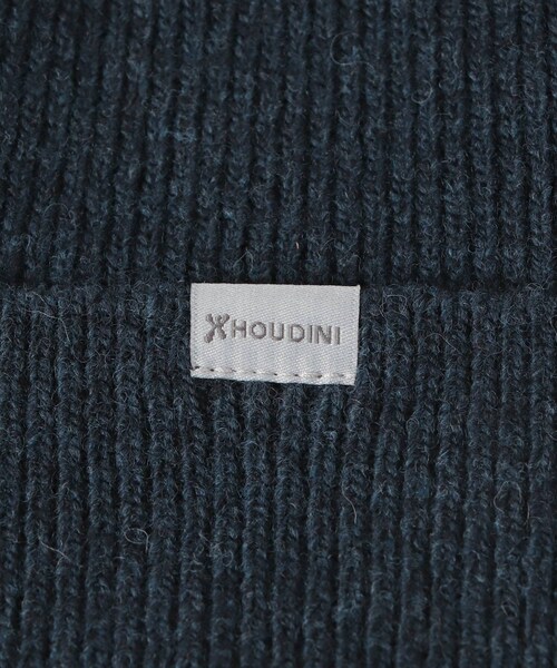 EKAL(エカル)の「HOUDINI Zissou Hat(ニットキャップ/ビーニー・メンズ・S Snow/BB blue/R Black/J Brown・one)」の14枚目の写真