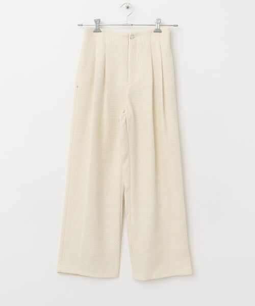 URBAN RESEARCH ROSSO（アーバンリサーチロッソ）の「ツイードストレートパンツ（その他パンツ・レディース・IVORY/NAVY×BRN・36/38）」の11枚目の写真