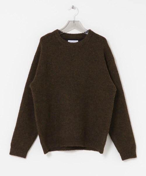 URBAN RESEARCH（アーバンリサーチ）の「W face Knit Pullover（ニット/セーター・メンズ・BLUE/CHARCOAL/BROWN/BLACK・M/L）」の21枚目の写真