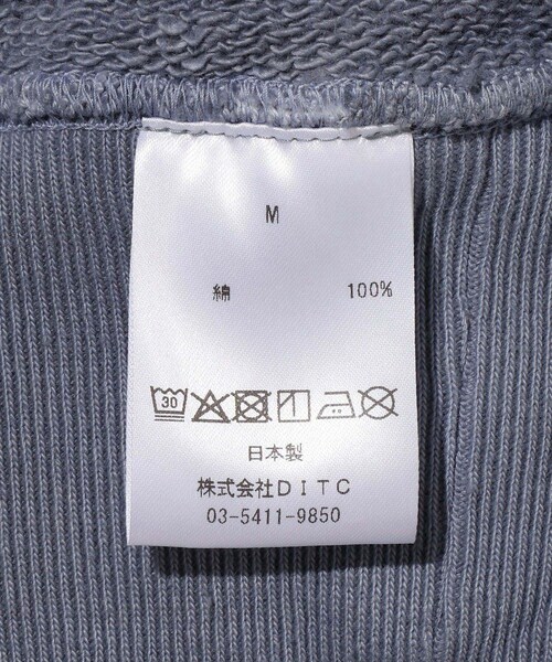 ADAM ET ROPE'(アダムエロペ)の「【BOWWOW/バウワウ】THE DITC JOURNAL ZIP HOODIE AGED(パーカー・メンズ・ネイビー系・L/M)」の13枚目の写真