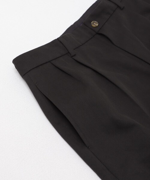 URBAN RESEARCH(アーバンリサーチ)の「『別注』BROOKS BROTHERS×URBAN RESEARCH PLEAT SHORTS(その他パンツ・メンズ・BLACK/ECRU・M/L/XL)」の12枚目の写真