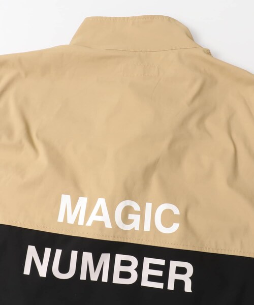 URBAN RESEARCH Sonny Label（アーバンリサーチサニーレーベル）の「MAGIC NUMBER　STRETCH TRACK BLOUSON∴（ブルゾン・メンズ・BLACK/BEIGE・M/L）」の17枚目の写真