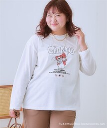 SMILE LAND | ＜大きいサイズ＞【GREMLINS】ゆるシルエットプリントTシャツ(Tシャツ/カットソー)